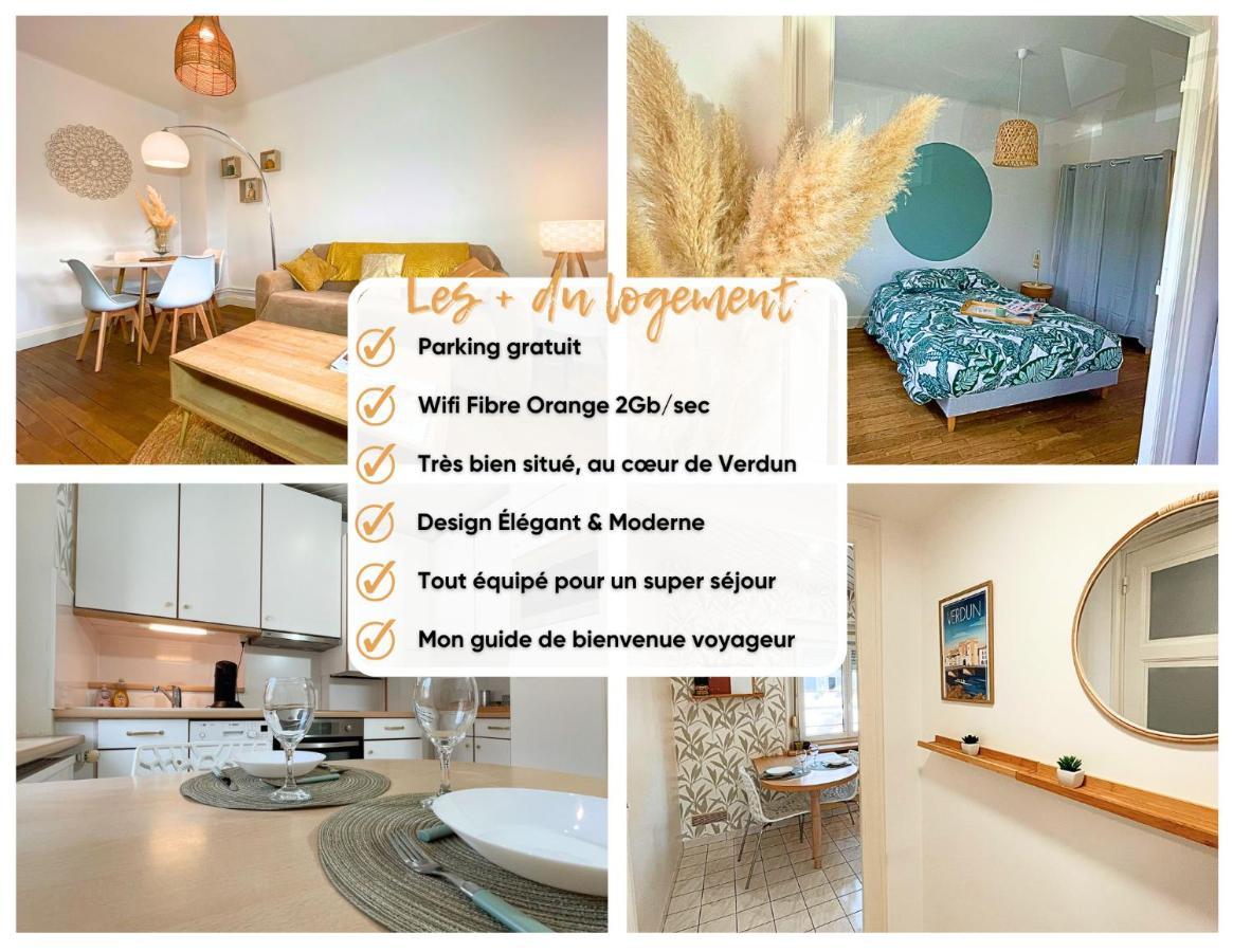 Promenade De La Digue Appartement Verdun-sur-Meuse Buitenkant foto